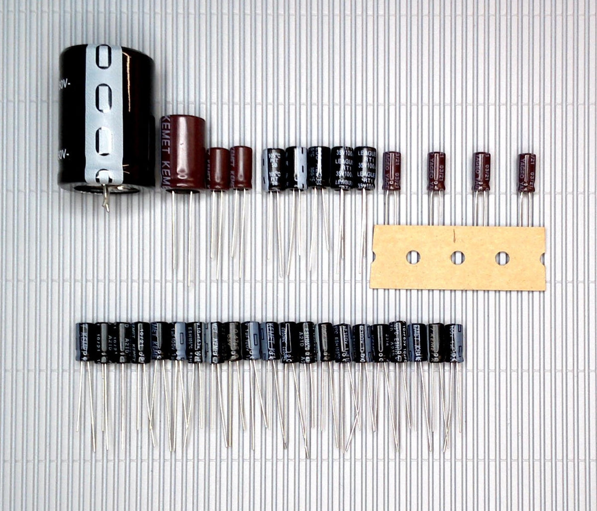 GRUNDIG CBH 2000 Elektrolyt-Kondensator-Set komplett recap repair