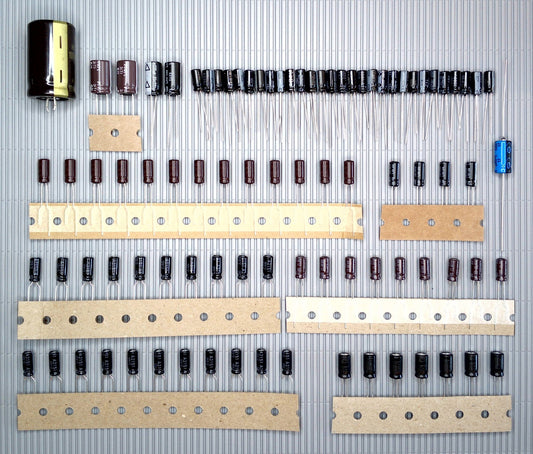AKAI GX 650 D Elektrolyt-Kondensator-Set komplett QUALITÄT WÄHLBAR recap repair