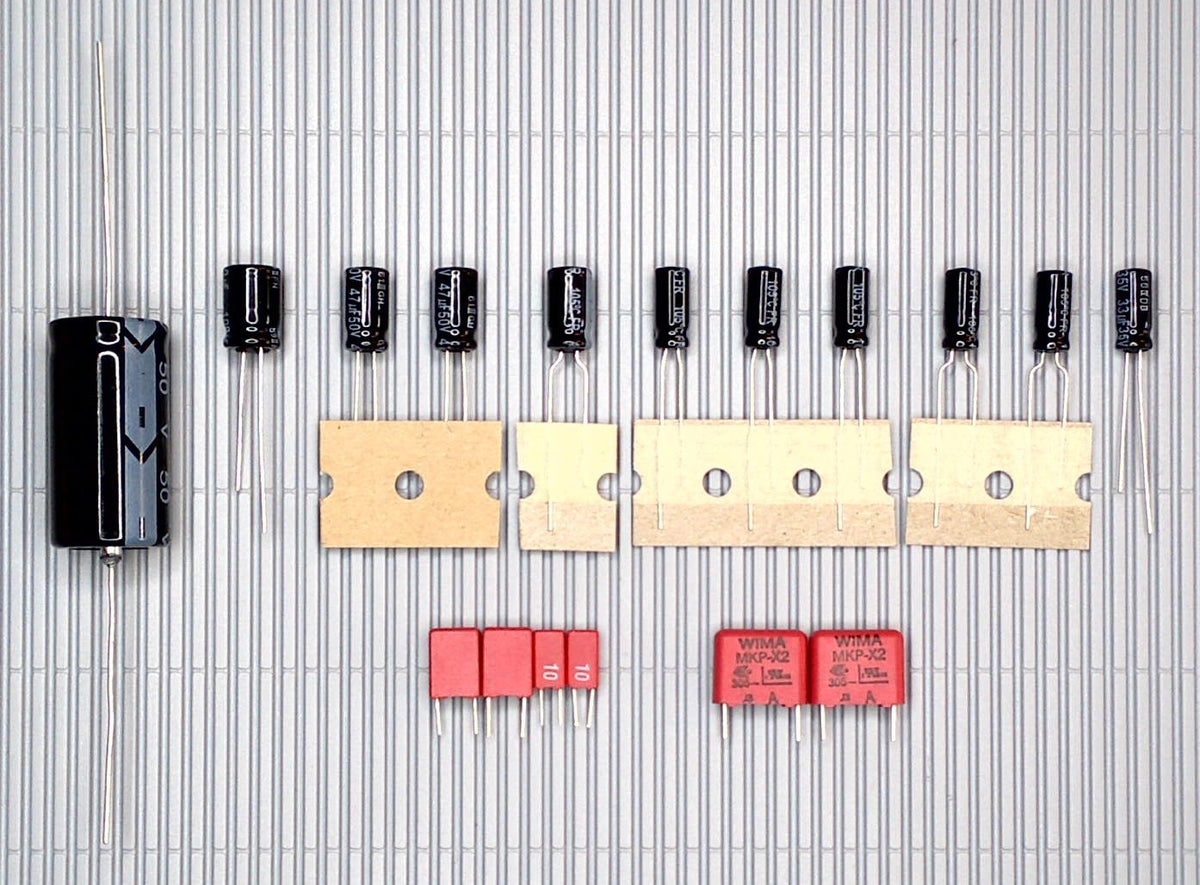 DUAL EDS 920 (CS 731Q, 714Q) Elektrolyt-Kondensator-Set komplett recap repair