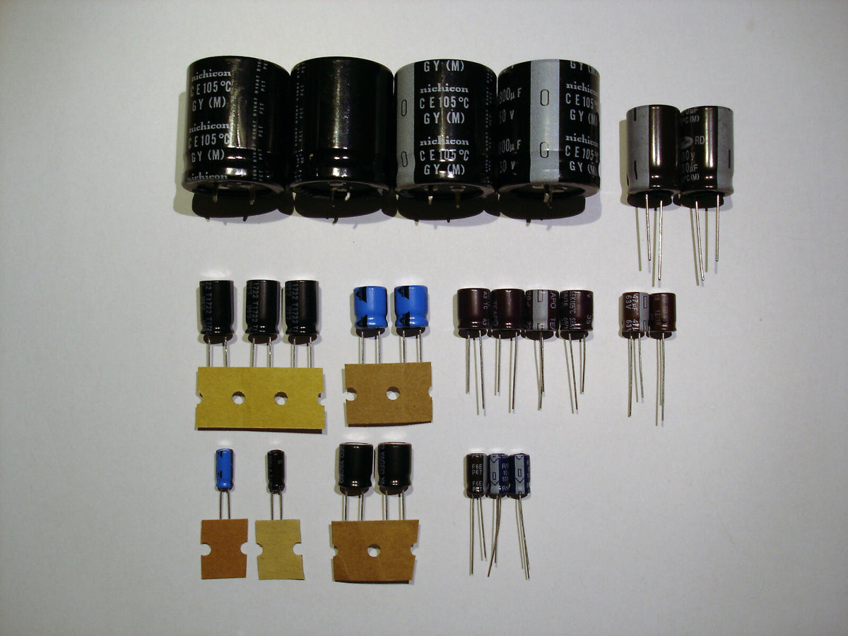 LUXMAN L-10 Elektrolyt-Kondensator-Set komplett recap repair