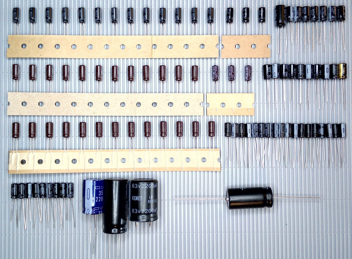 GRUNDIG SCF 6200 Elektrolyt-Kondensator-Set komplett recap repair