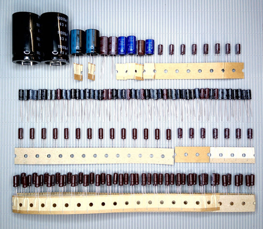 AKAI AS-1070 Elektrolyt-Kondensator-Set komplett recap repair