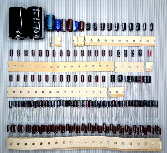 AKAI AS-1080DB Elektrolyt-Kondensator-Set komplett recap repair