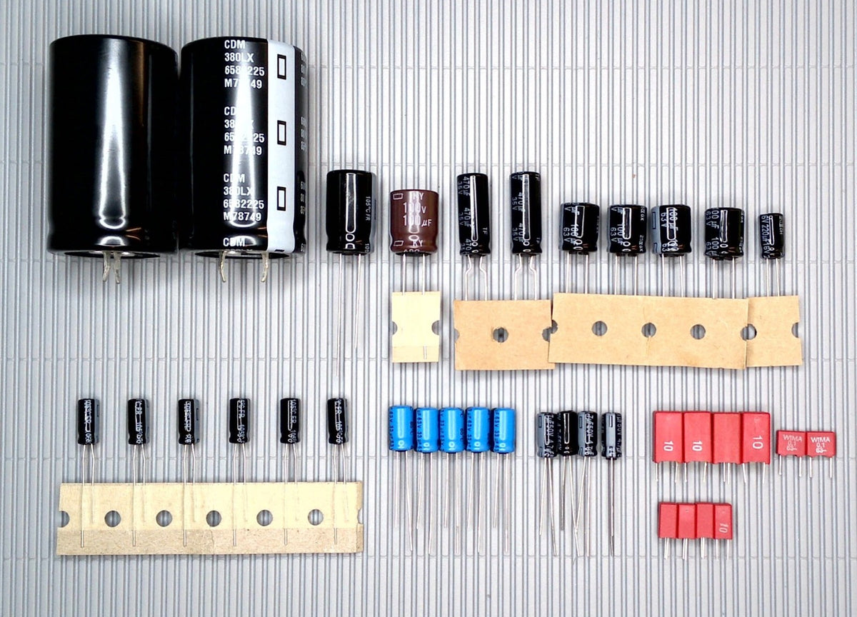 AKAI AM 2400 Elektrolyt-Kondensator-Set komplett QUALITÄT WÄHLBAR recap repair