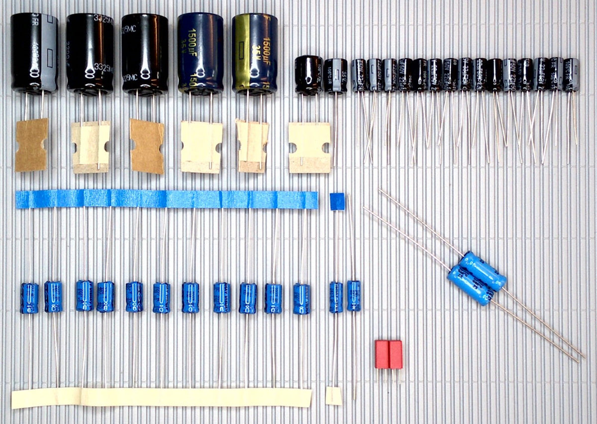 Philips CD200 Elektrolyt-Kondensator-Set komplett Panasonic WIMA recap repair